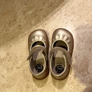 Gold Livie and Luca shoes size 9T